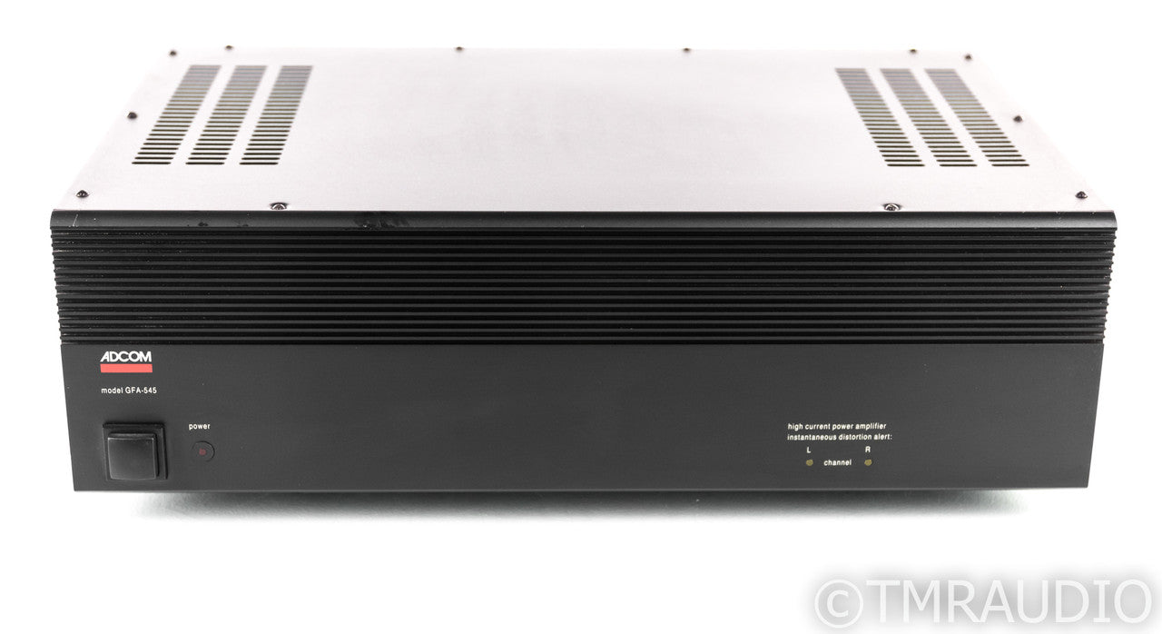Adcom GFA-545 Stereo Power Amplifier; GFA545