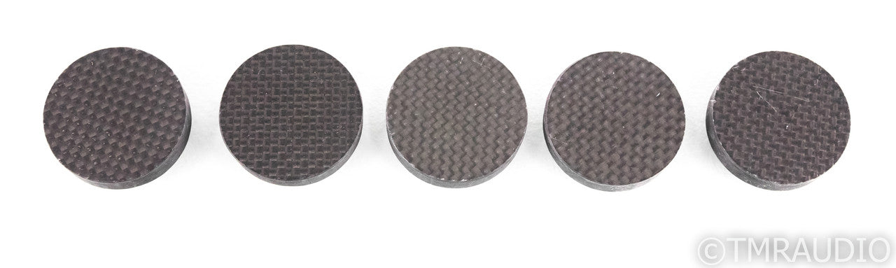 Black Diamond Racing LM Disc Carbon Fiber Isolation Feet; Set of 5