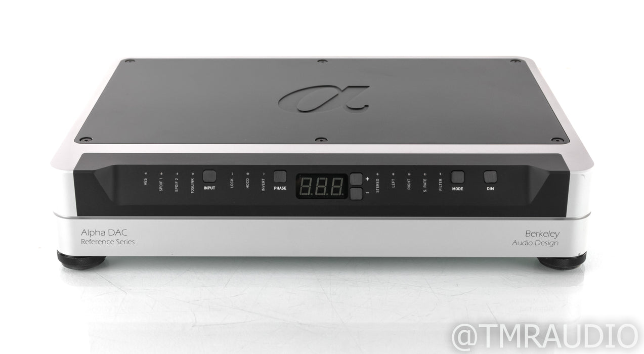 Berkeley Audio Design Alpha Reference Series 1 DAC; D/A Converter; Remote