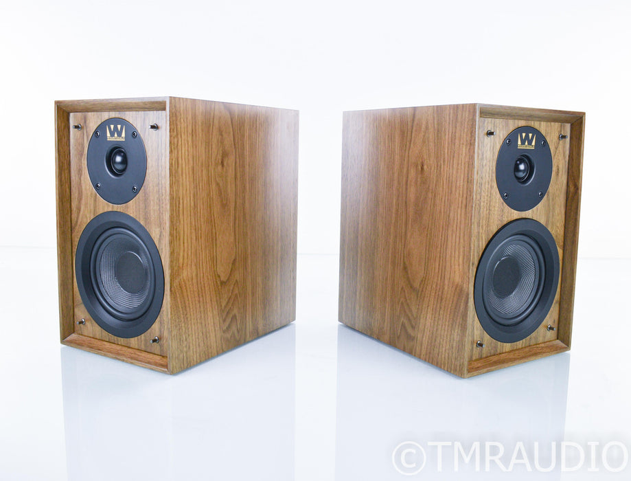 Wharfedale Denton 80th Anniversary Bookshelf Speakers; Walnut Pair (New / Open)