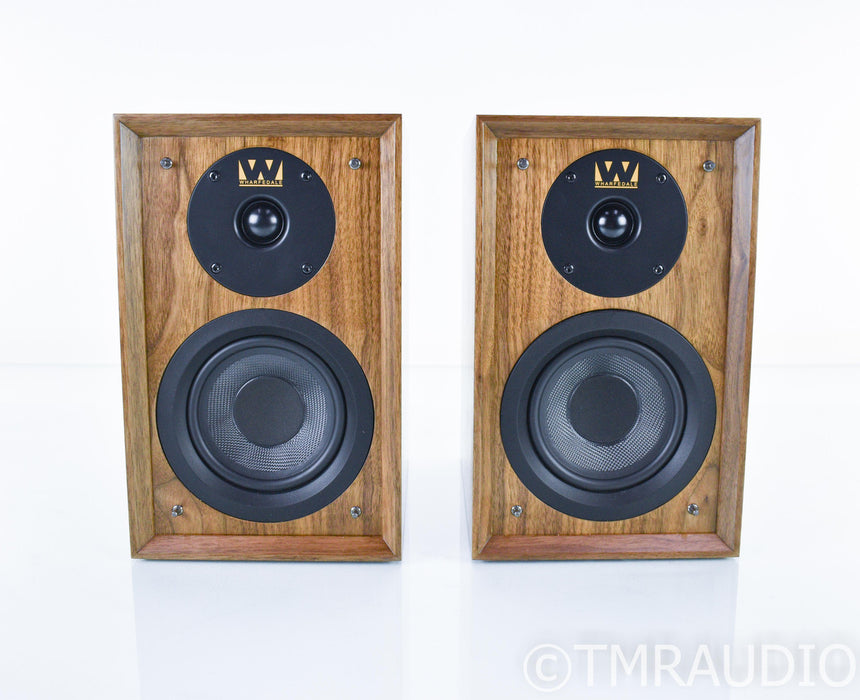 Wharfedale Denton 80th Anniversary Bookshelf Speakers; Walnut Pair (New / Open)