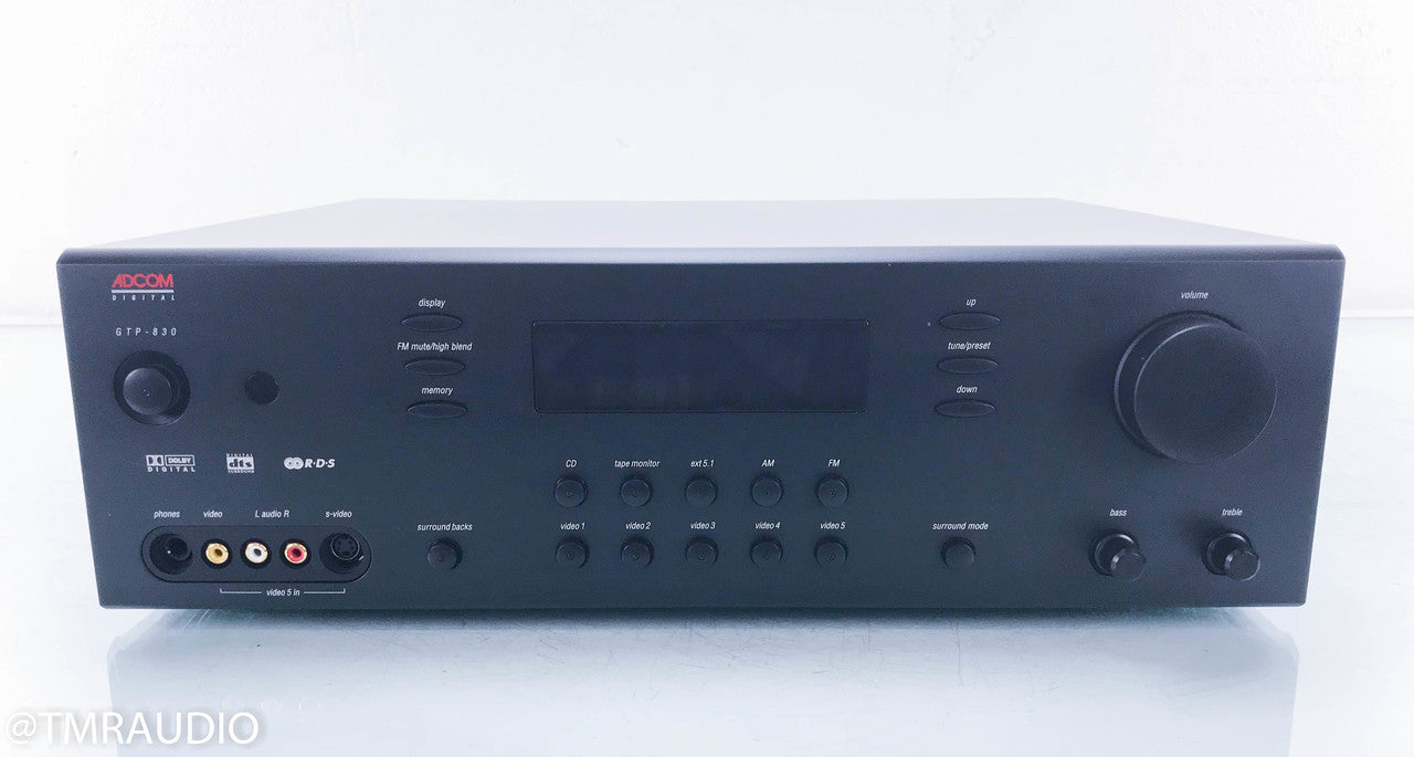 Adcom GTP-830 7.1 Channel Home Theater Processor