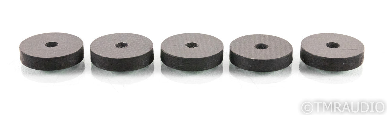 Black Diamond Racing LM Disc Carbon Fiber Isolation Feet; Set of 5