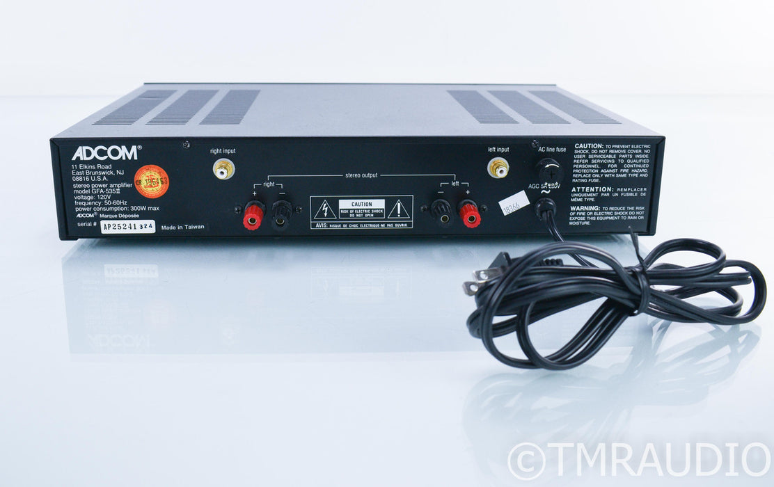 Adcom GFA-535 II Stereo Power Amplifier; GFA535 MKII