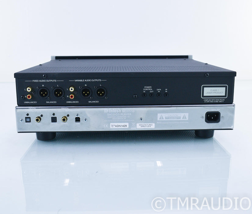 McIntosh MCD550 SACD / CD Player; MCD-550; Remote