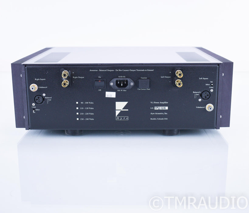 Ayre V-3 Stereo Power Amplifier; V3