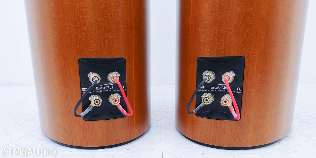 B&W Nautilus 803 Floorstanding Speakers