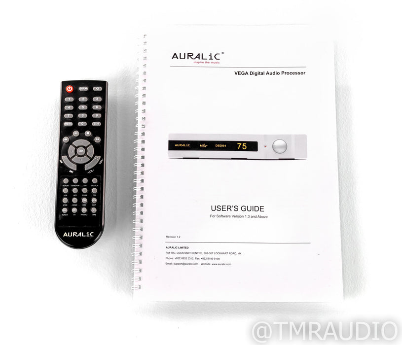 Auralic Vega DAC; D/A Converter; Remote