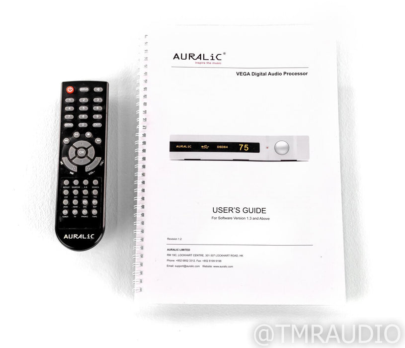 Auralic Vega DAC; D/A Converter; Remote