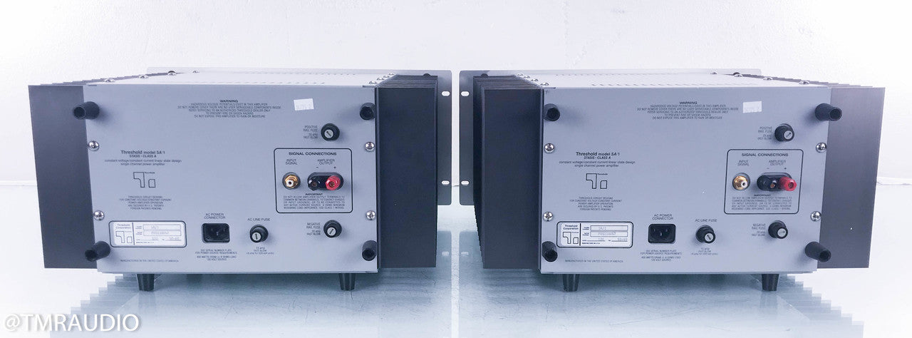 Threshold SA-1 Stasis Mono Power Amplifier