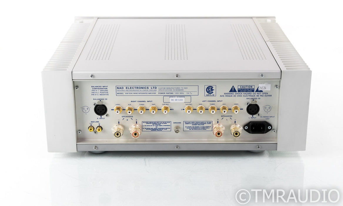 NAD S300 Dual Mono Integrated Amplifier; S-300