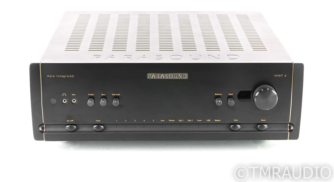 Parasound Halo HINT 6 2.1 Channel Integrated Amplifier; Remote;  MM / MC Phono
