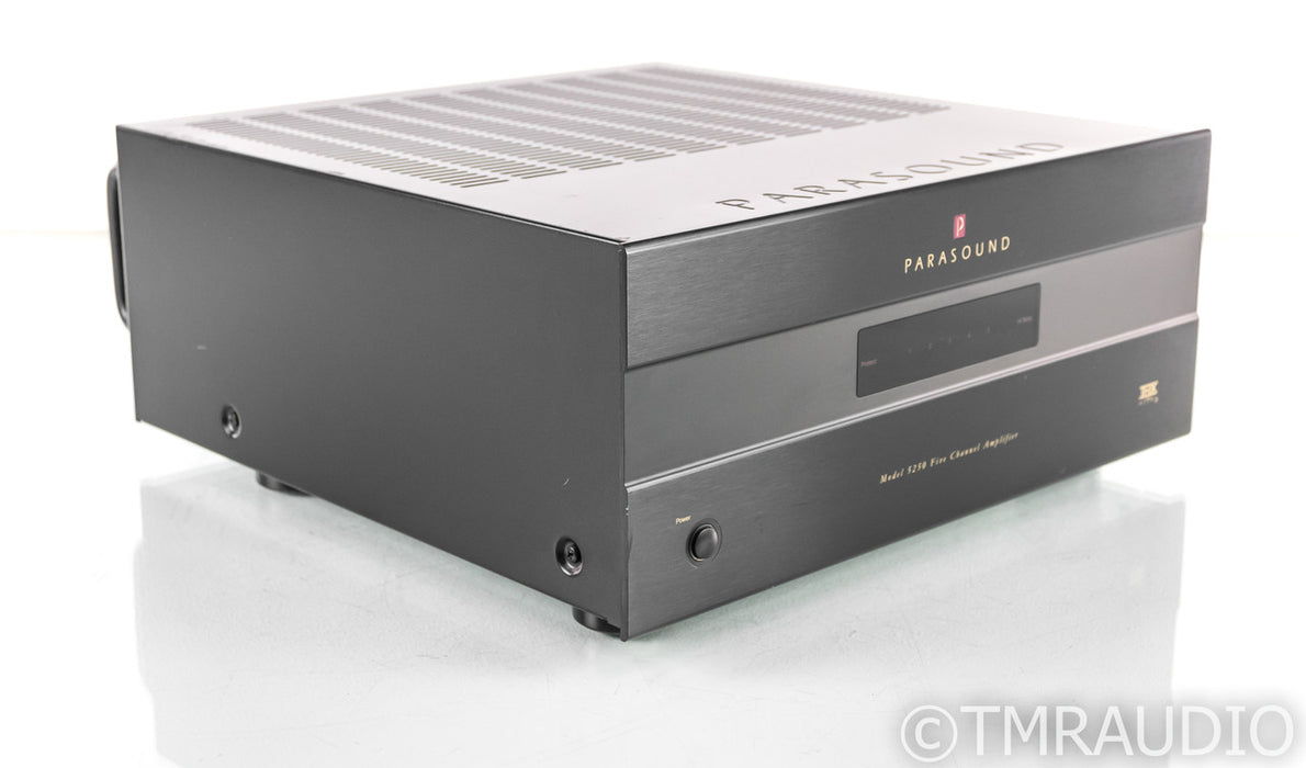 Parasound Model 5250 5 Channel Power Amplifier; New Classic