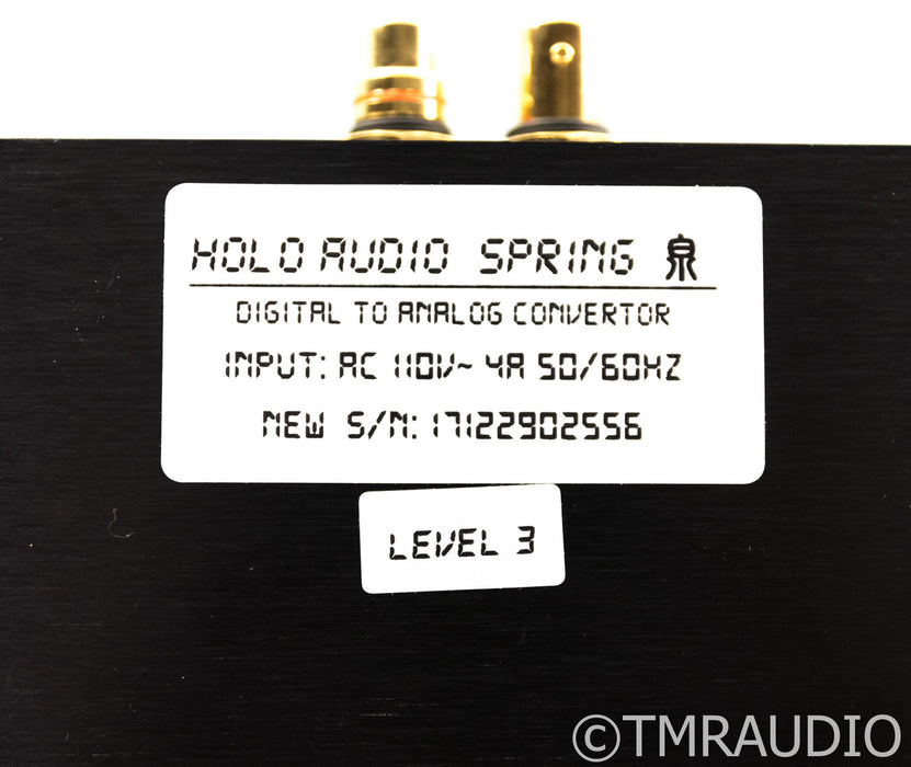 Holo Audio Spring DAC Kitsune Tuned Edition; D/A Converter; KTE; Level 3