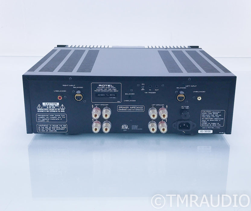 Rotel RB-1080 Stereo Power Amplifier; RB1080
