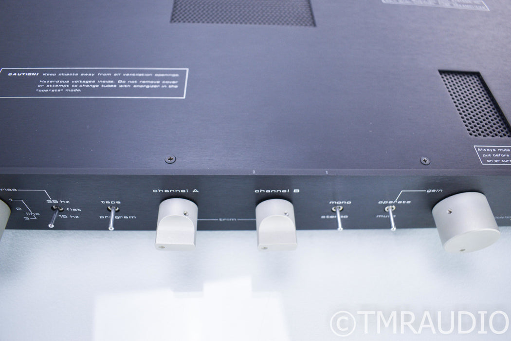 Counterpoint SA-1 Vintage Stereo Tube Preamplifier; SA1; MM Phono; Power Supply
