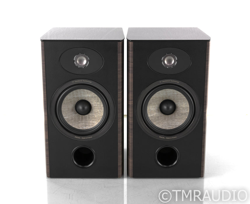 Focal Aria 906 Bookshelf Speakers; Dark Walnut Pair