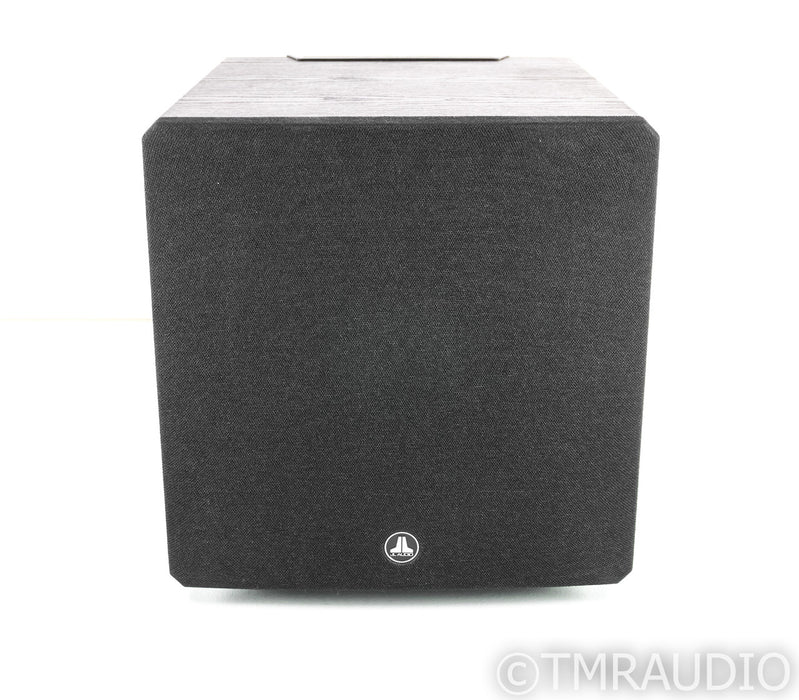 JL Audio e112 12" Powered Subwoofer; Black Ash; E-112