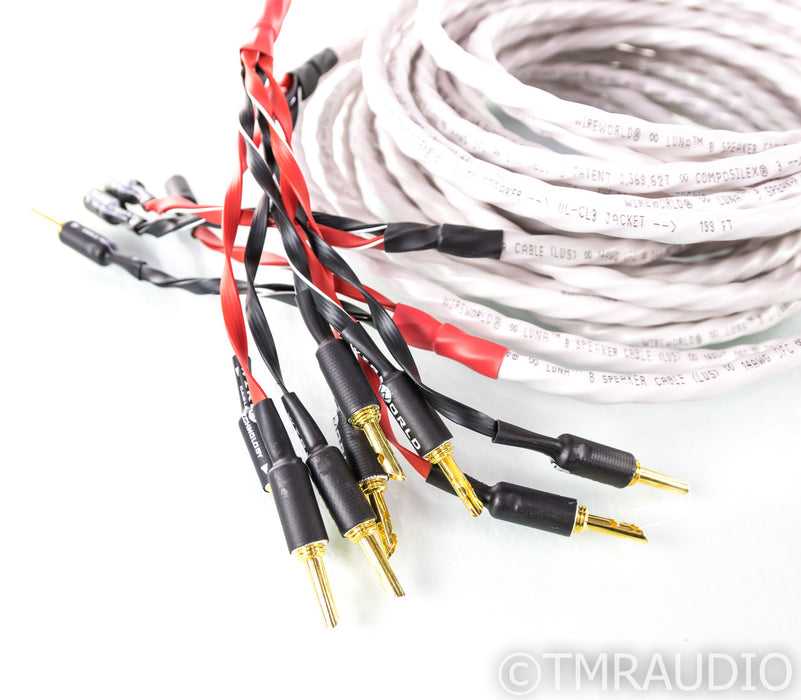 Wireworld Luna 8 Bi-Wire Speaker Cables