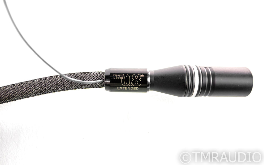 Tara Labs The 0.8 XLR Cables w/ HFX Ground Station; 1.5m Pair Interconnects; 08