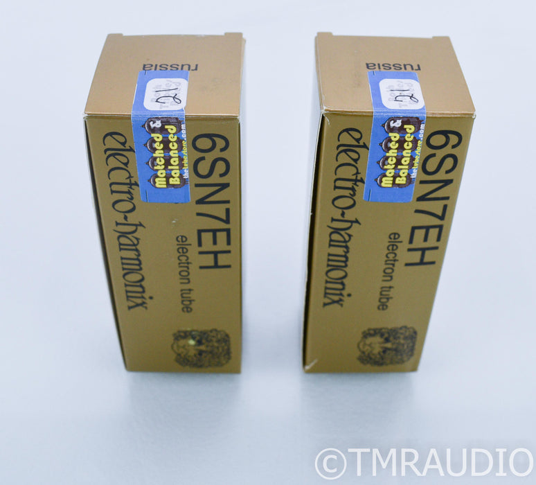 Electro-Harmonix 6SN7EH Vacuum Tube; Gold Pin; Matched Pair (New)