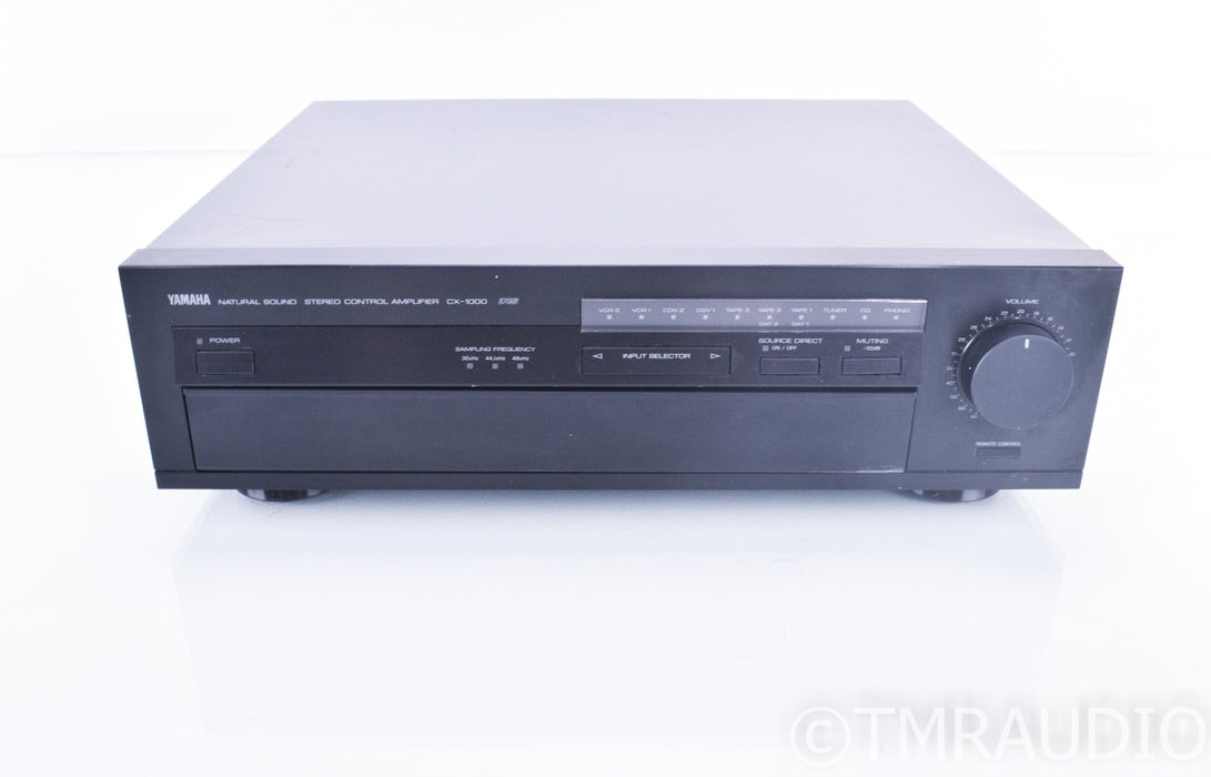 Yamaha Natural Sound CX-1000 Stereo Preamplifier; Remote; AS-IS (No Input Lock)