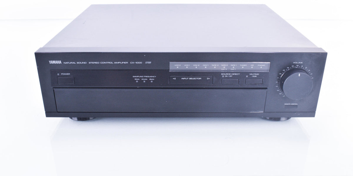 Yamaha Natural Sound CX-1000 Stereo Preamplifier; Remote; AS-IS