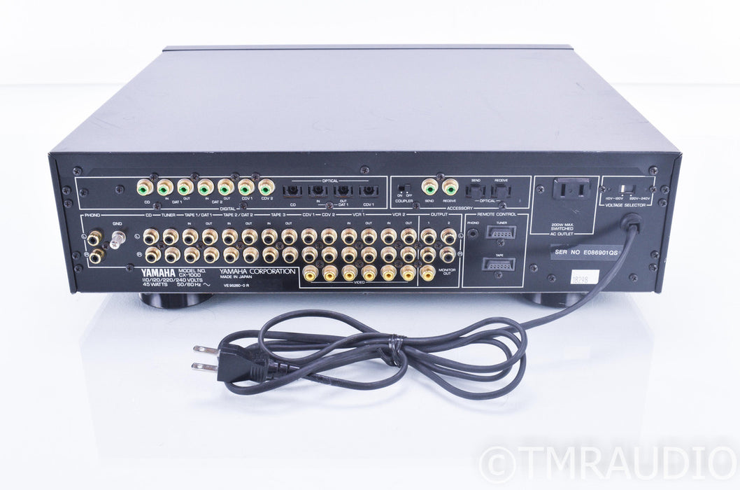 Yamaha Natural Sound CX-1000 Stereo Preamplifier; Remote; AS-IS (No Input Lock)