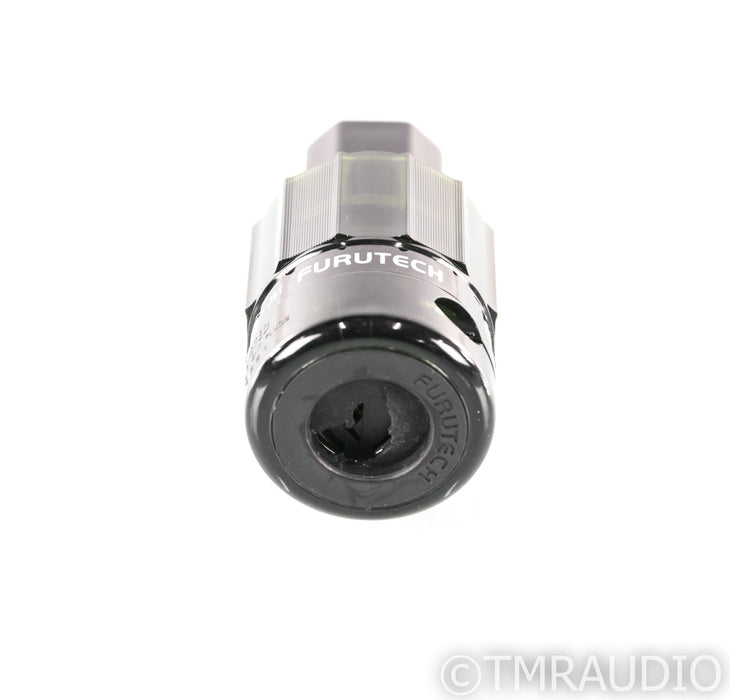 Furutech FI-28 (R) Rhodium Plated IEC AC Power Connector; FI28(R); C15; 15A
