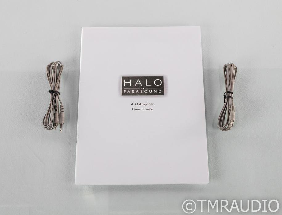 Parasound Halo A23 Stereo Power Amplifier; A 23