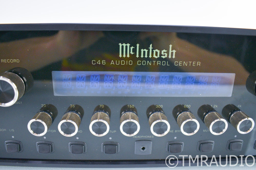 McIntosh C46 Stereo Preamplifier; C-46; Remote