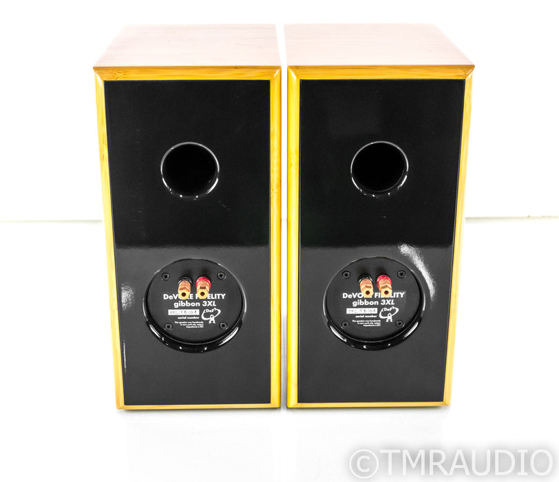 DeVore Fidelity Gibbon 3XL Bookshelf Speakers; Natural Bamboo Pair; 3-XL