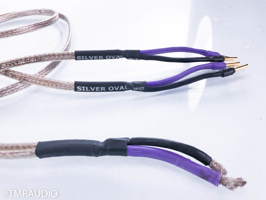 Analysis Plus Silver Oval Bi-Wire Speaker Cables