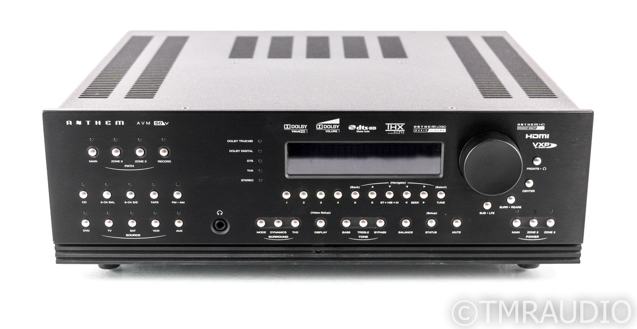 Anthem AVM 50v 7.1 Channel Home Theater Processor; AVM50V; Remote; v2.1