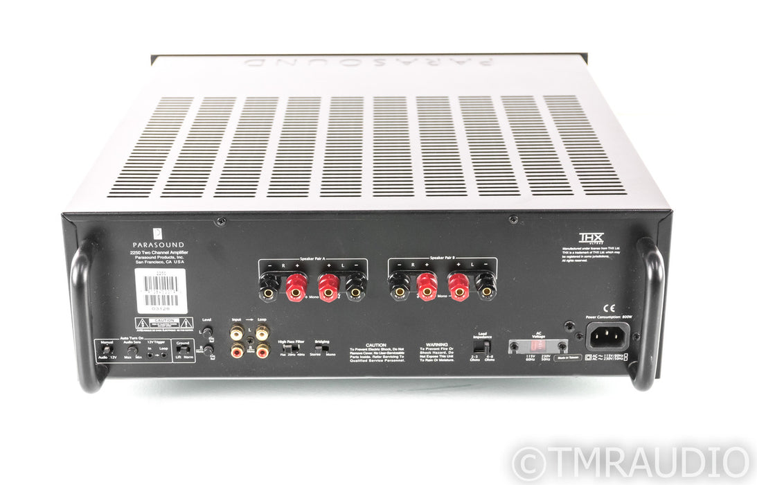 Parasound NewClassic Model 2250 v.1 Stereo Power Amplifier