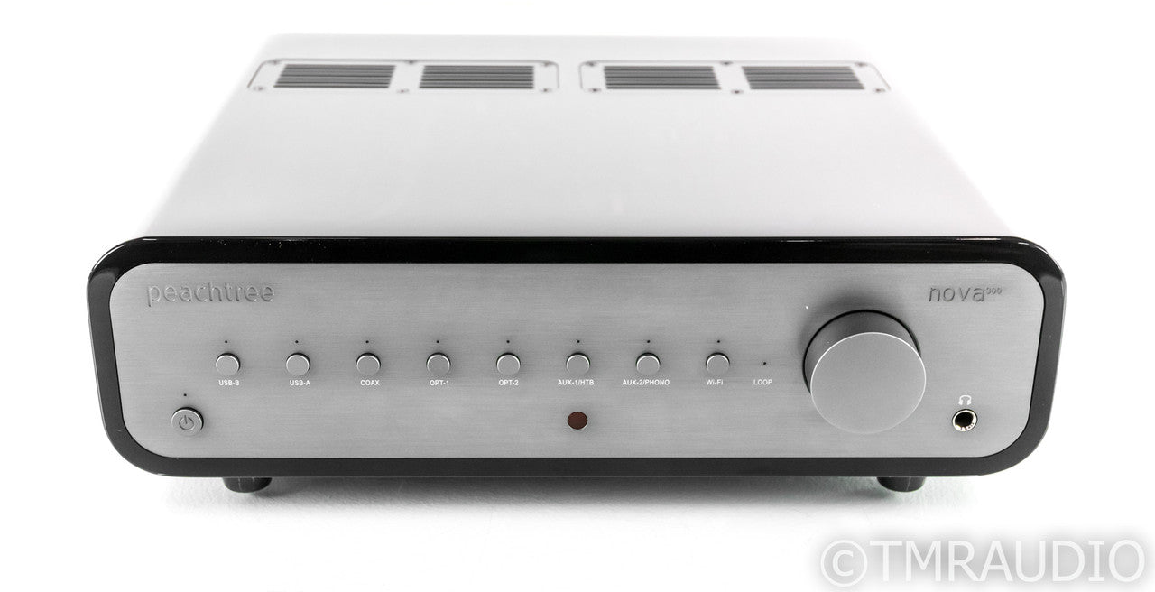 Peachtree Audio Nova 300 Stereo Integrated Amplifier / DAC; Piano Black; Nova300