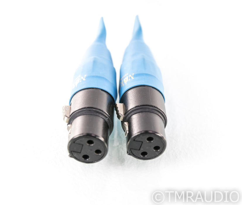 Nordost Flatline Blue Heaven XLR Cables; 1.5m Pair Balanced Interconnects