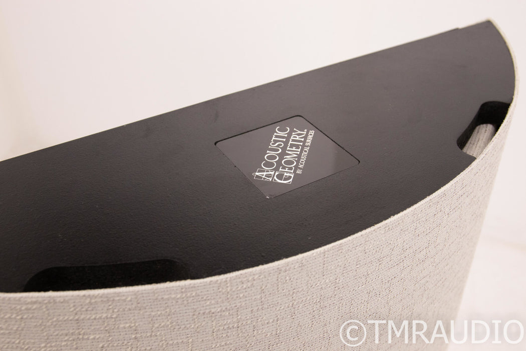 Acoustic Geometry Medium Curve Diffuser Panel; Crosstown Birch