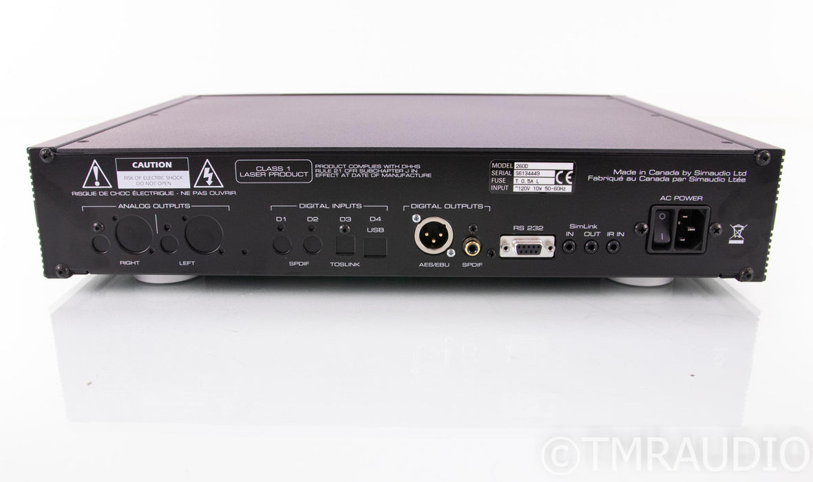 SimAudio Moon 260D CD Transport; 260-D T; Remote