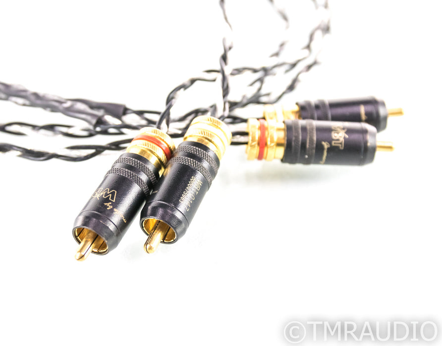 Kimber Kable Silver Streak SE RCA Cables; 1m Pair Interconnects (1/3)