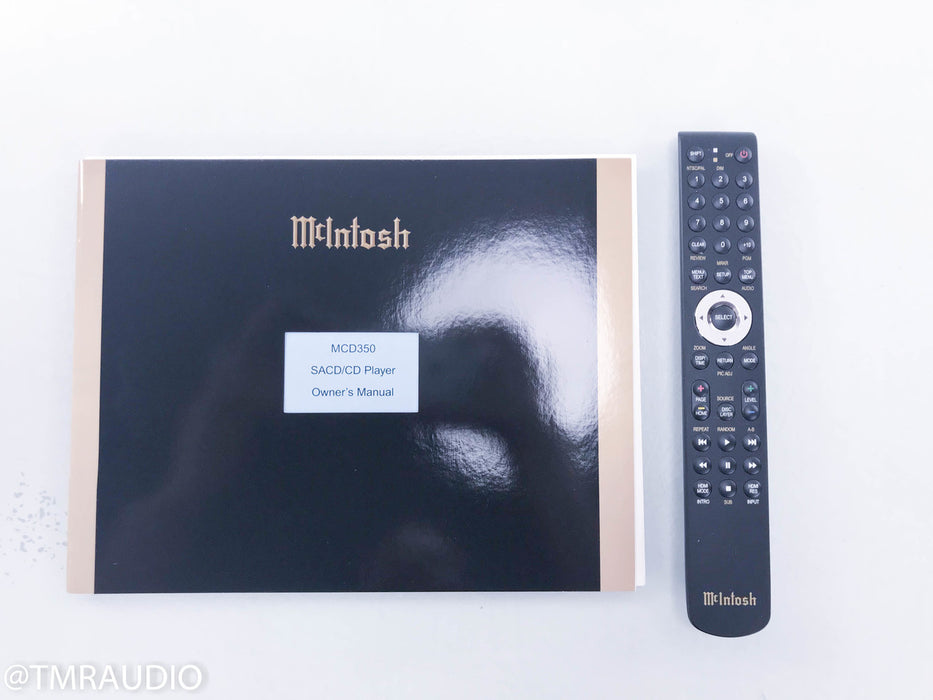 McIntosh MCD350 SACD / CD Player