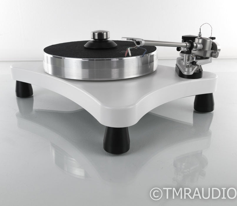 VPI Super Prime Scout Turntable; White w/ VTA On-The-Fly