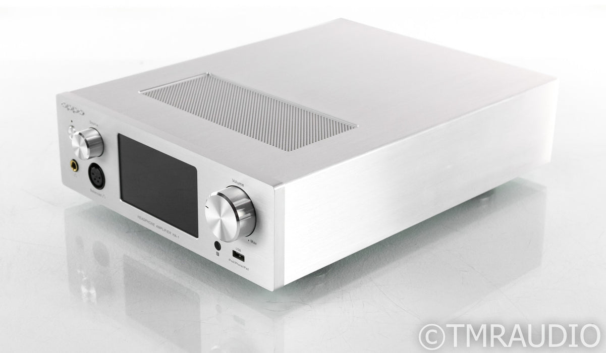 Oppo HA-1 Headphone Amplifier; Silver; HA1; Remote