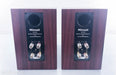 Silverline Minuet Grand Bookshelf Speakers; Rosewood Pair; Great Condition