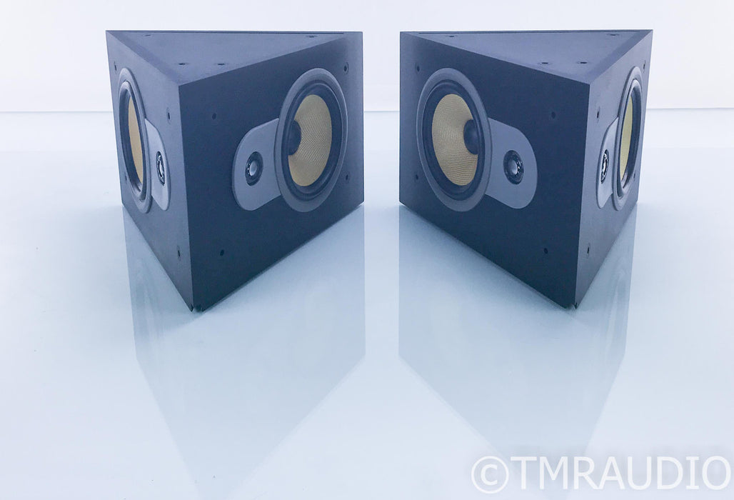 B&W SCM8 THX Surround / Satellite Speakers; SCM-8; Black Pair
