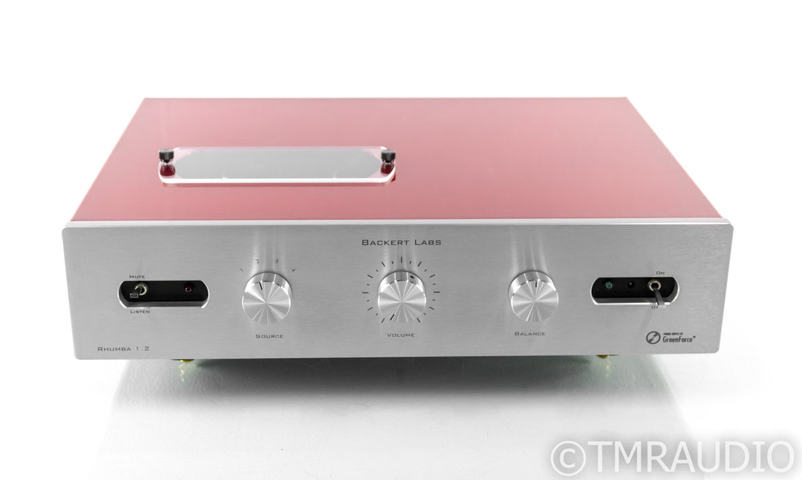 Backert Labs Rhumba Extreme 1.2 Stereo Tube Preamplifier; Red