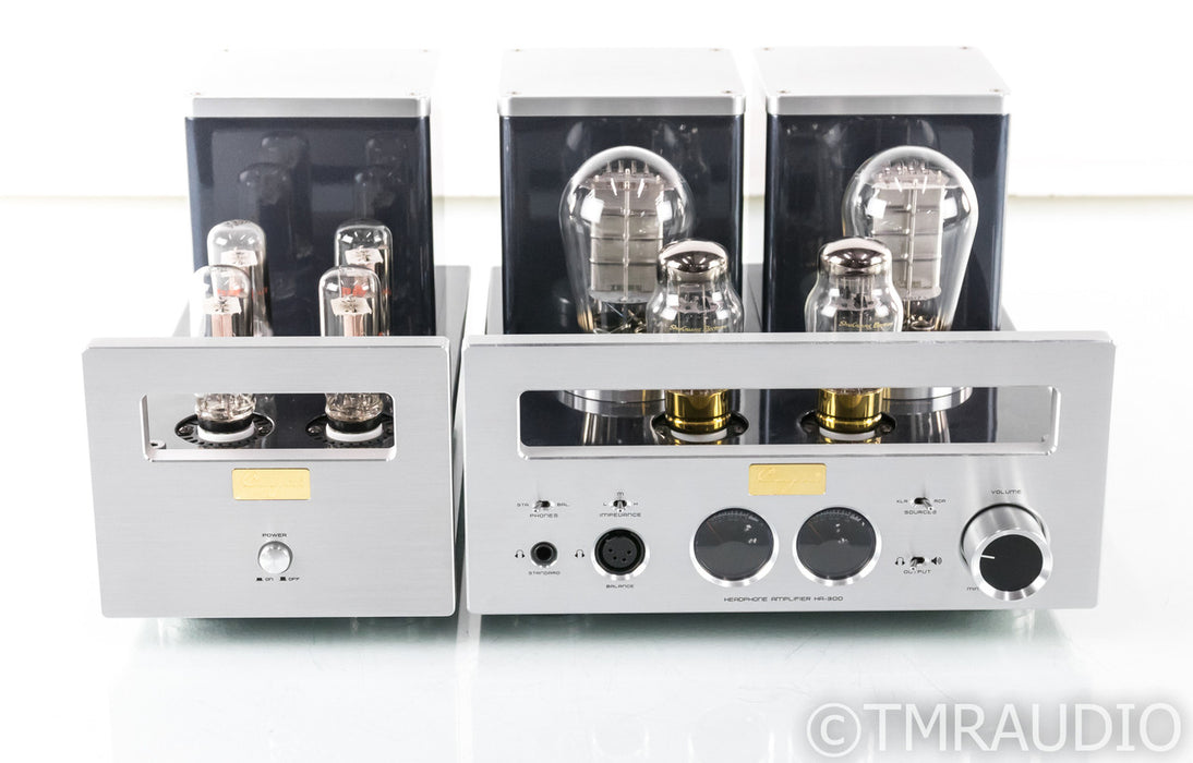 Cayin HA-300 Stereo Tube Headphone / Speaker Amplifier; HA300; 300-B