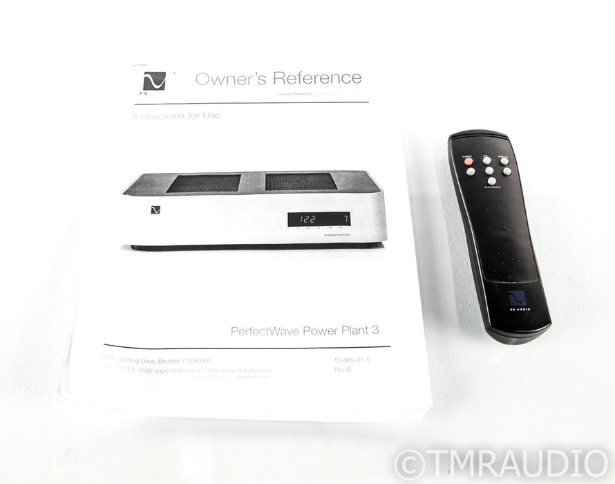 PS Audio PerfectWave Power Plant 3 Line Conditioner; AC Regenerator; P3 (Used)