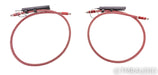 AudioQuest Colorado RCA Cables; 1m Pair Interconnects; 72v DBS (1/0)