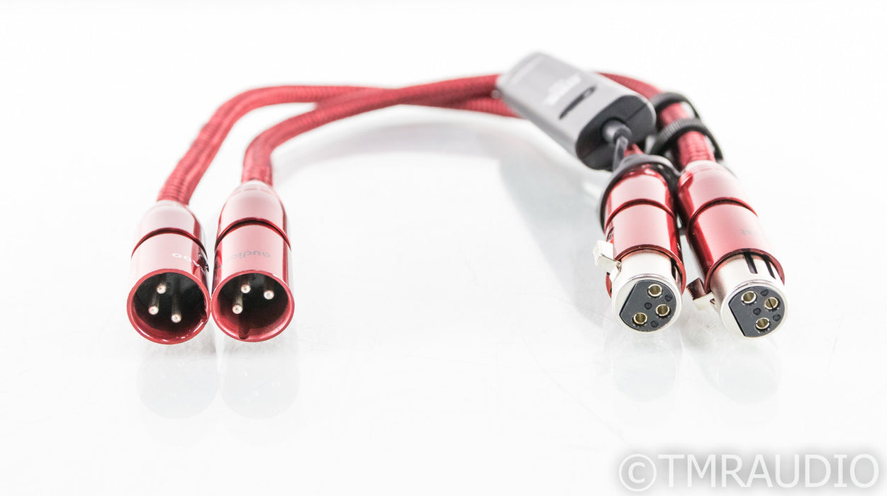 AudioQuest Colorado XLR Cables; .5m Pair Balanced Interconnects; 72v DBS